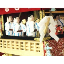 祇園祭 〜 総檜製 ミニチュア長刀鉾 極大（人形付） | 小刀屋忠兵衛