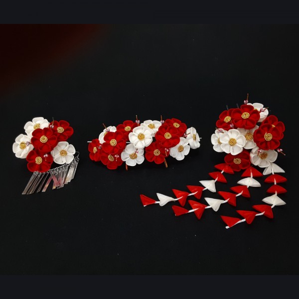 七五三 花かんざし（七つ参り用）3点セット | 金竹堂/京ものさんぽ