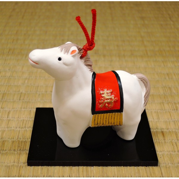 干支土鈴 福寿午 うん 博嶺作 京陶人形 | 小刀屋忠兵衛 | 京ものさんぽ