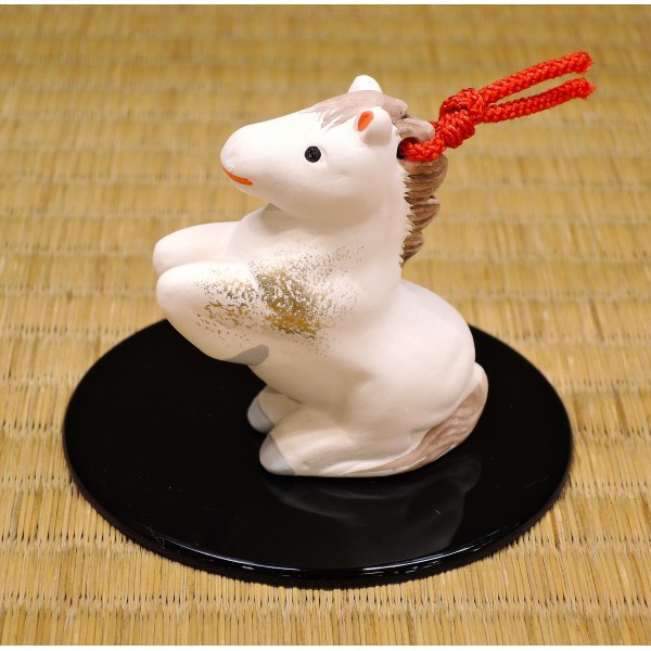 干支土鈴 招福 元気 小 白 博嶺作 京陶人形 | 小刀屋忠兵衛 | 京ものさんぽ