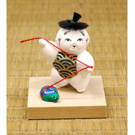 豆御所人形 福亀 耕園作 京陶人形 | 小刀屋忠兵衛 | 京ものさんぽ