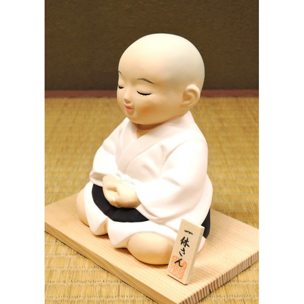 京陶人形 一休さん 大 | 小刀屋忠兵衛 | 京ものさんぽ