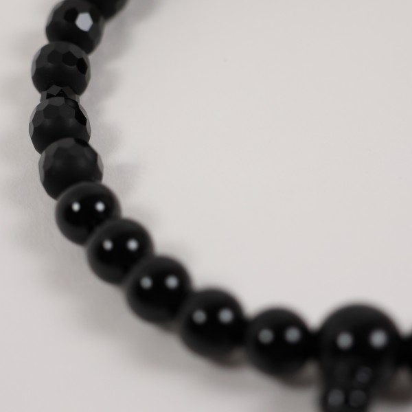 女性用念珠】フロストオニキス | あすか六字堂 | 京ものさんぽ