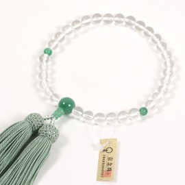 杏珠 女性用念珠】フロストオニキス | あすか六字堂 | 京ものさんぽ