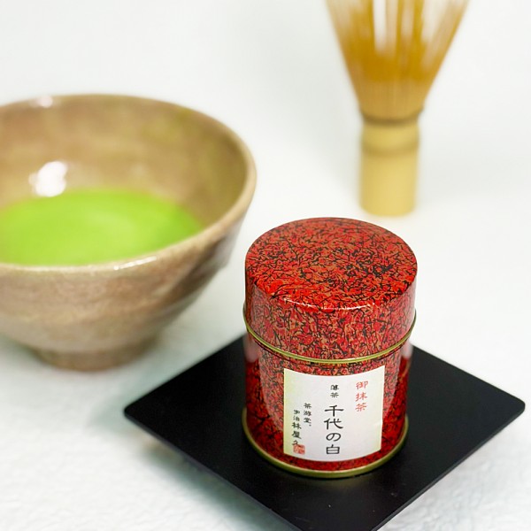京銘茶・茶游堂】千代の白 30g（薄茶、石臼挽き宇治抹茶、京都府産
