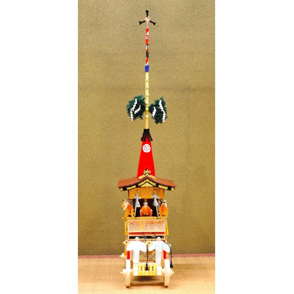 祇園祭ミニチュア山鉾 極上 鶏鉾 大 (木製・本塗り・本絹) | 小刀屋 祇園祭ミニチュア山鉾 極上 鶏鉾 大 (木製・本塗り・本絹) | 小刀屋