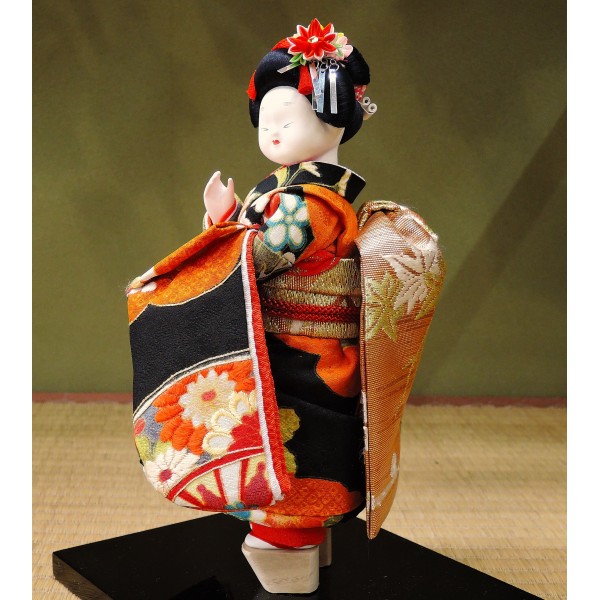 和物セット販売　人形　書作　木彫りアート　芸妓　絵画　限定価格　限定セット　希少 Amazon.co.jp: 日本人形 舞踊 舞妓芸者人形モデル オリエンタルドール