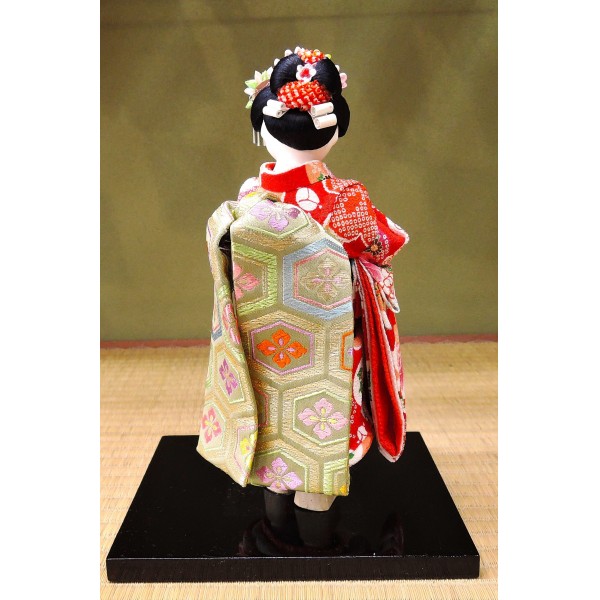 京人形 京舞妓 正絹 木製 手作り （頭 書き目）（京製） | 小刀屋