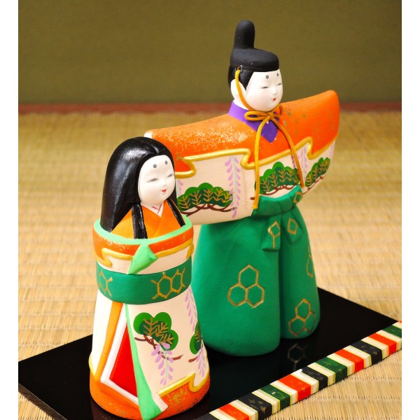 京陶人形 まどか雛 立雛 | 小刀屋忠兵衛 | 京ものさんぽ