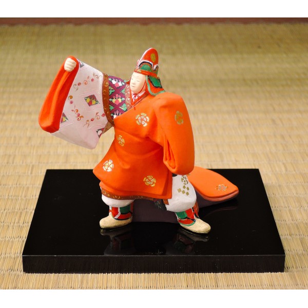 陶人形 雅楽 舞楽 萬歳楽 | 小刀屋忠兵衛 | 京ものさんぽ