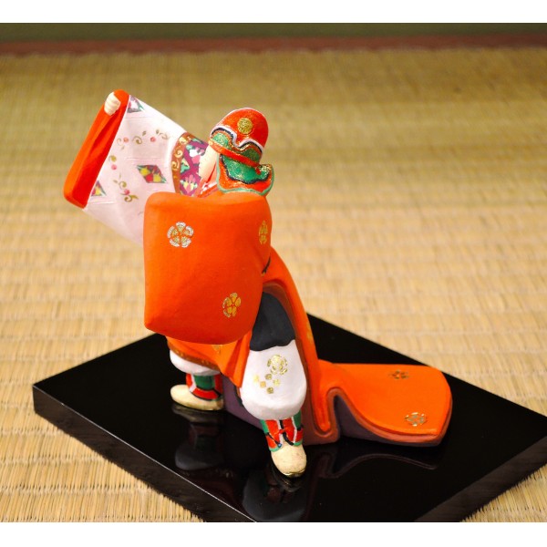 陶人形 雅楽 舞楽 萬歳楽 | 小刀屋忠兵衛 | 京ものさんぽ